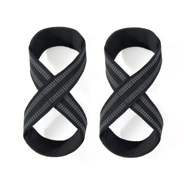 Weight Lifting Straps Supplier - Powerlifting Figure 8 Gym