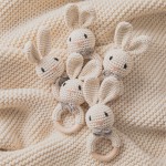 Baby Rattle Supplier - Cute Handmade Giraffe Rabbit