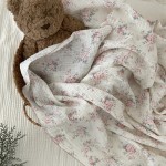 Baby Blanket Factory - Ins Floral Soft Cotton