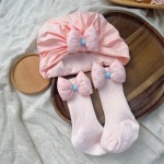 Baby Set Manufacturer - Bow Turban Socks Pearl Lace