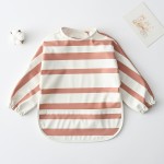 Feeding Bib Manufacturer - New Classic Striped PU Waterproof