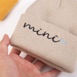 Baby Beanie Supplier - Embroidered Knitted Winter Cap