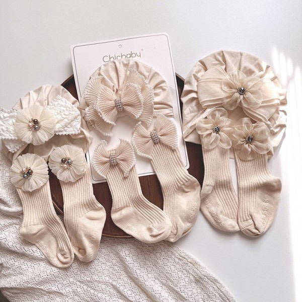 Newborn Set Supplier - Full Moon Birthday Hair Ribbon