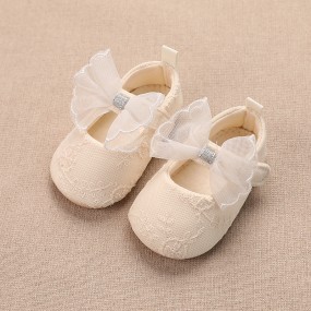 Baby Shoes Supplier - Cute White Lace Christening