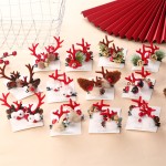 Hair Clip Factory - Christmas Reindeer Antler Bells