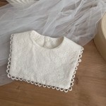 Baby Bib Factory - Adjustable Lace-Trimmed Bow