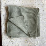 Baby Blanket Supplier - Knitted Soft Swaddling Receiving