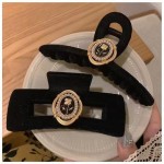 Hair Clip Supplier - High End Velvet Rose Bow