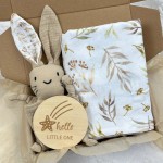 Baby Towel Set Manufacturer - Ins Wooden Milestones Bunny