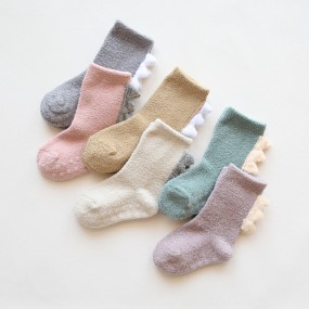 Infant Socks Supplier - Stylish Winter Coral Fleece