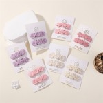 Baby Hair Clip Supplier - Five-Petal Flower Bow Clip