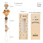 Teether Clip Supplier - Cute Crochet Animal Chewable