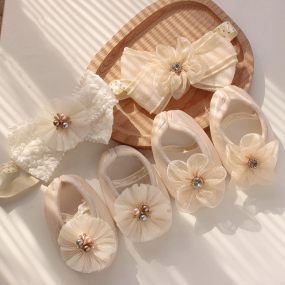 Headband Set Factory - 2pcs Fashion Pearl Sweet