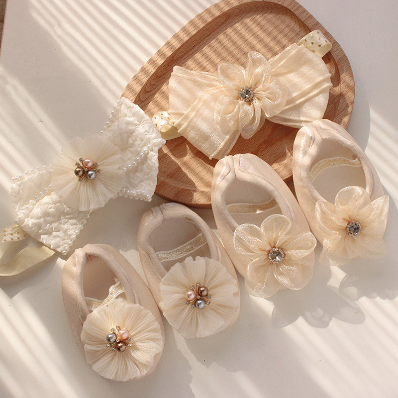 Headband Set Factory - 2pcs Fashion Pearl Sweet