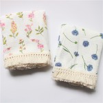 Baby Blanket Supplier - Ins Floral Tassel Gauze
