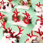 Hair Clip Factory - Christmas Reindeer Antler Bells