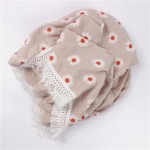 Baby Blanket Supplier - Ins Floral Tassel Gauze