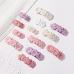 Baby Hair Clip Supplier - Five-Petal Flower Bow Clip