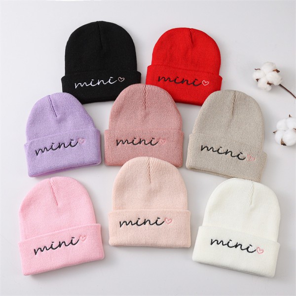Baby Beanie Supplier - Embroidered Knitted Winter Cap