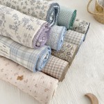 Swaddle Blanket Manufacturer - Floral Plaid 100% Cotton