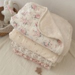 Baby Blanket Factory - Vintage Floral Sherpa Warm