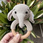 Baby Rattle Supplier - Cute Handmade Giraffe Rabbit