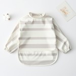 Feeding Bib Manufacturer - New Classic Striped PU Waterproof