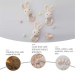 Baby Rattle Supplier - Cute Handmade Giraffe Rabbit
