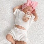 Pacifier Chain Factory - Sherpa Teddy Handmade