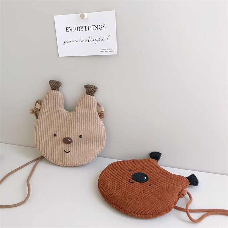 Kids Bag Supplier - Korean Rabbit Bear Cotton