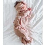 Baby Set Manufacturer - Long Sleeve Romper Bow Shorts