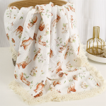 Swaddle Blanket Manufacturer - Soft Cotton Muslin Breathable