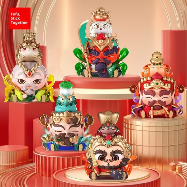 Glass Figurine Supplier - Caishen God of Wealth