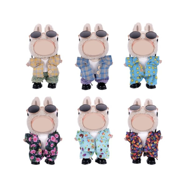 Doll Overalls Factory - 17cm LaBubu Clothes Set