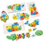 Wooden Puzzle Supplier - Early Education Cognitive