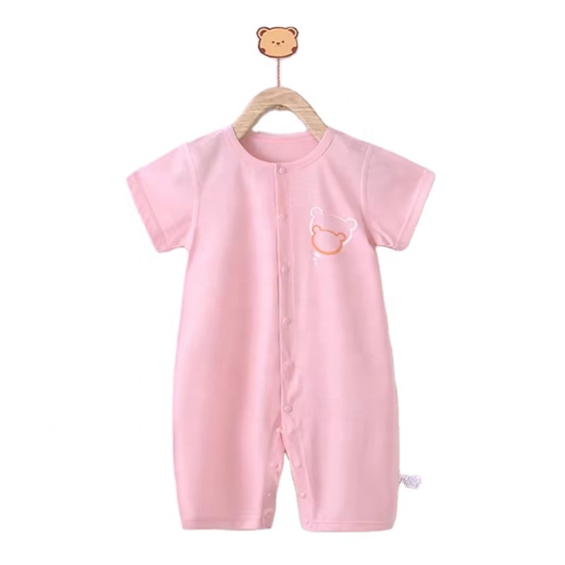 Baby Jumpsuit Supplier - 100% Cotton Summer Newborn