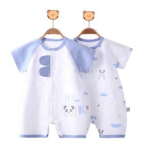 Baby Jumpsuit Supplier - Pure Cotton Short Sleeve