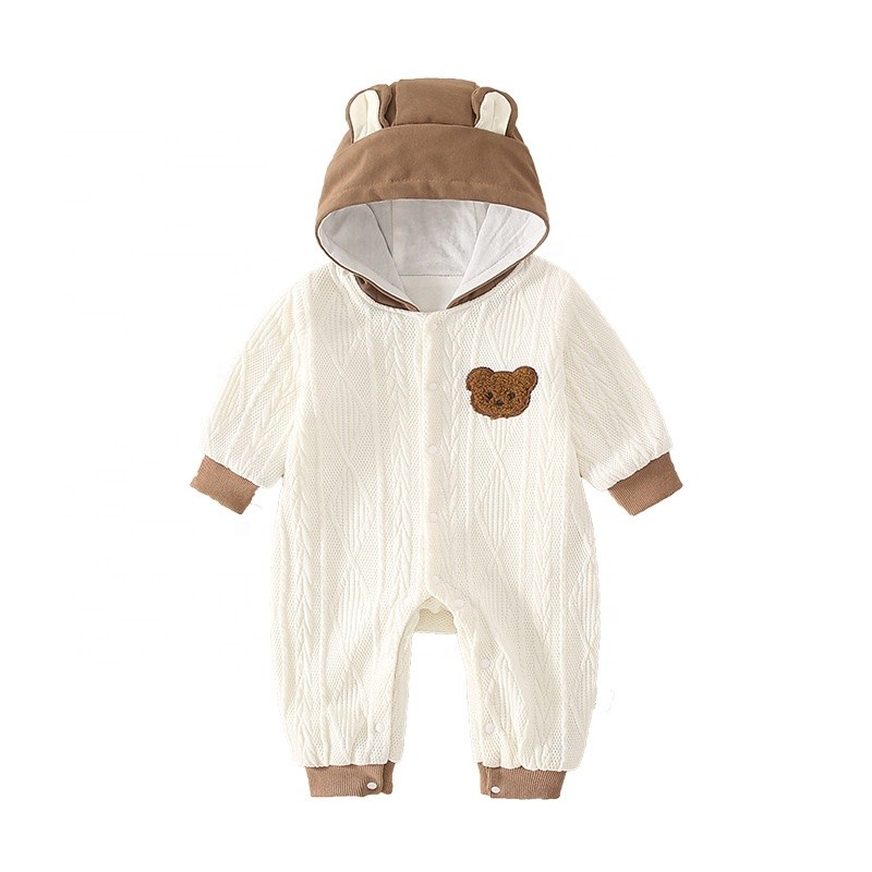 Infant Romper Supplier - Spring Autumn Bilayer Warmth