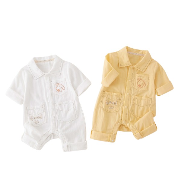 Baby Jumpsuit Manufacturer - A-Class Cotton Long Sleeve