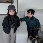 Children Jacket Supplier - Autumn New Fringed Denim