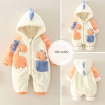 Children Coat Supplier - Cartoon Dinosaur Hooded