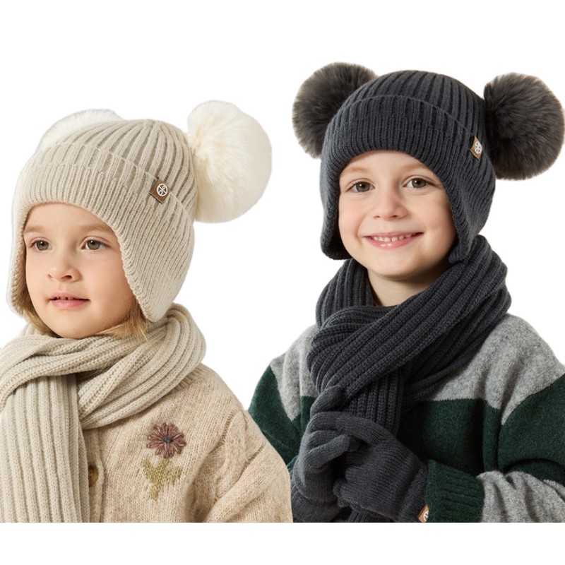 Children Set Manufacturer - Custom Hats Scarves Gloves