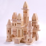 Wooden Castle Supplier - Children Stacked High