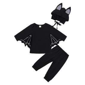 Children Costume Set Manufacturer - Halloween Bat Sleeves