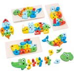 Wooden Puzzle Supplier - Early Education Cognitive