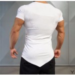 Fitness T-shirt Supplier - Custom Brand V-neck