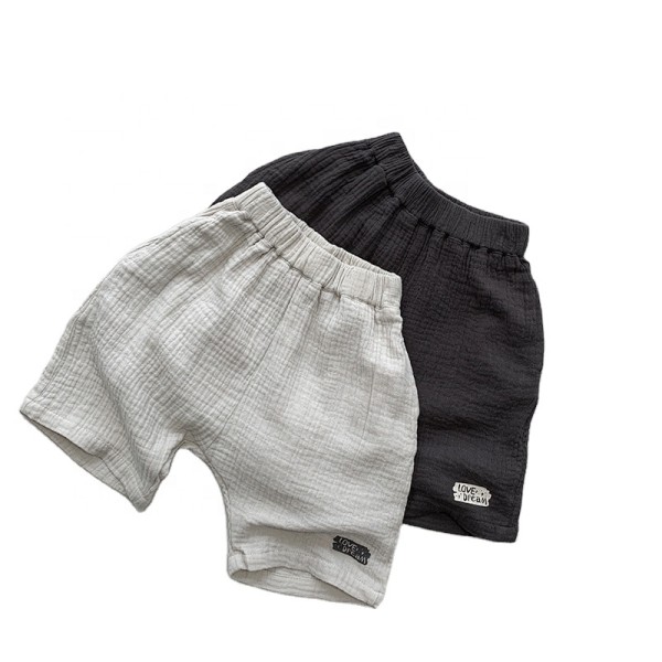 Children Shorts Supplier - Double-layer Wide Leg