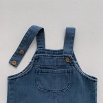 Children Set Factory - Custom Denim Strap Shorts