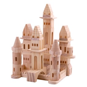 Wooden Castle Supplier - Children Stacked High