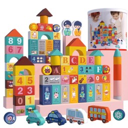 Wooden Blocks Supplier - Learning Theme Creative